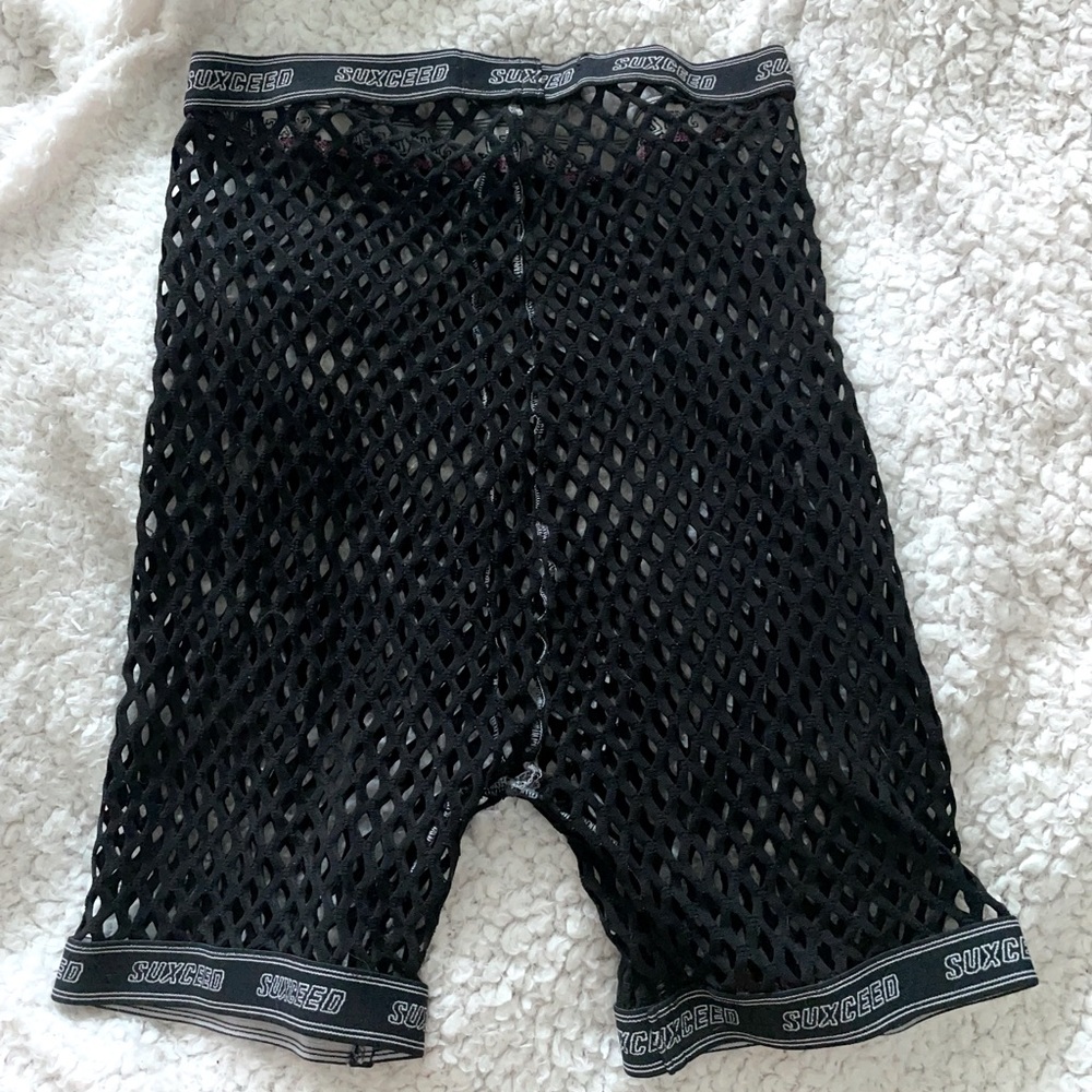 Suxceed netted cycle shorts